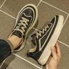 Chunky Platform Skate Shoes for Men Retro Low Top Sneakers Sports Casual Shoes Streetwear Trendy Walking Skateboarding Shoes