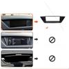 For BMW X1 E84 2009-2015 Dashboard Car Interior Display Viewing Screen Trument Trim Panel Cover Replacement 51452991264