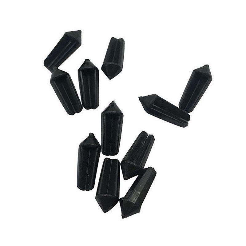 40pcs/Set White & Black Alloy Dart Wing Protectors Tail Tip Accessories for Darts Flight Savers