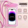 Waterproof Touchscreen Phone Pouch for Swimming, Diving, and Delivery Riders