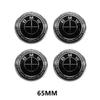 4pcs 56/65mm Automobile Wheel Center Sticker For BMW M Emblem E46 E36 E34 F10 E90 F30 E60 F30 E53 E30 E92 E87 ACCESSORIES BV9
