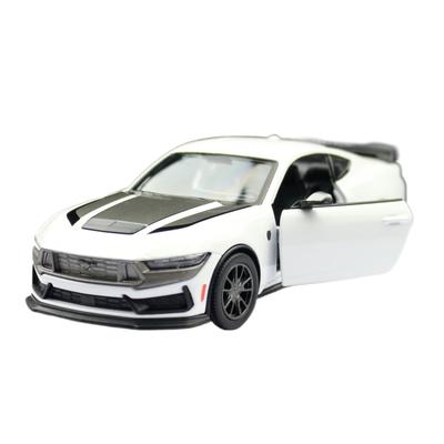 Modellino Auto Giocattolo 1/38 2024 Ford Mustang Dark Horse Diecast Lega Miniatura Metallo Collezione Regalo per Bambini Ragazzo