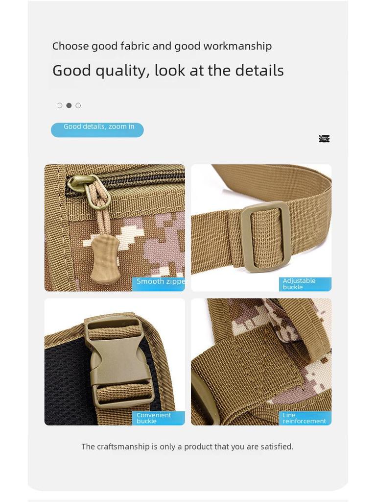 Unisex Multi-Function Tactical Waist and Leg Bag for Travel, Cycling, and Fishing