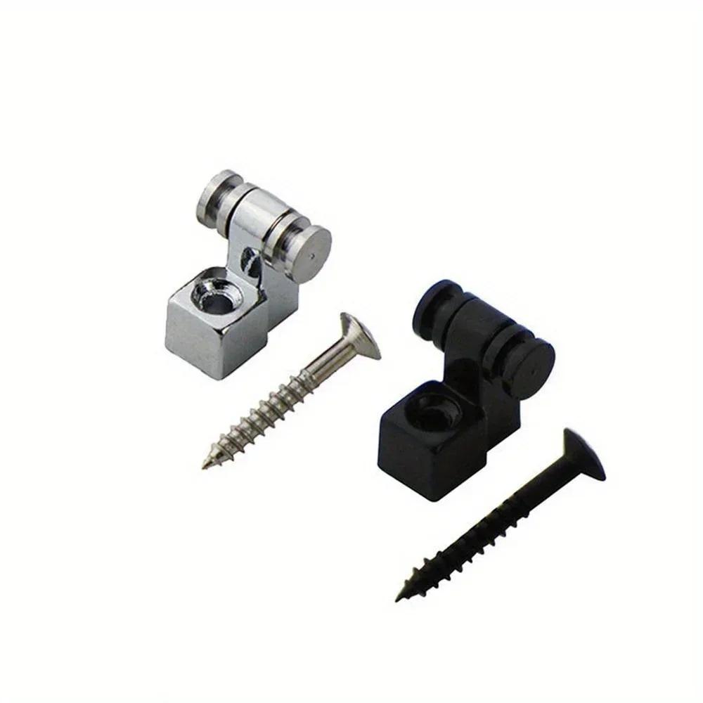 Electric Guitar String Lock, Ball-Style String Lock, Metal Handle Lock, Headstock Ball-Style String Lock, Includes Screws