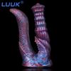 Velký dvouhlavý hadí dildo Zadní anální kolík Anální kočička Dual Purposy Dildo Mužské Dámské Erotické sexuální hračky pro dospělé