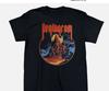 Neues Pentagramm Band Kurzarm Baumwolle Schwarz T-Shirt S-5XL