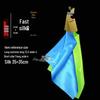 Small Square Towels for Adult Performance and Kindergarten Dance Props: Bamboo Clappers and Silk Ribbons for Eloquence Training