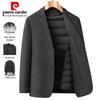 Pierre Cardin Men's Down Blazer with Detachable Liner