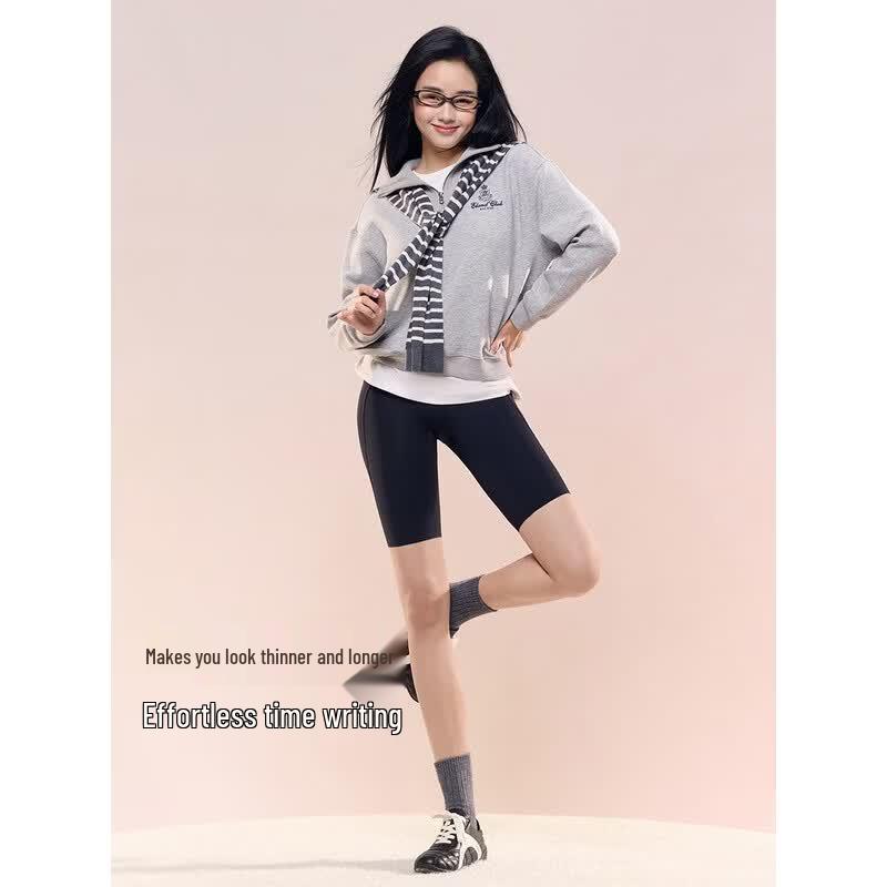 SIINSIIN 6.0Air Damen Capri Shark Radsport & Yoga Shorts