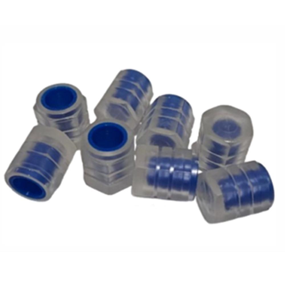 8Pcs Self-luminous Luminous Fluorescent Valve Caps Super Bright Tyre Valve Stem Cover  Vehicle