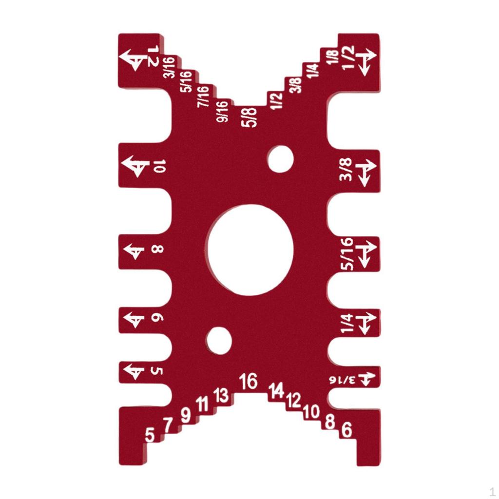 Dovetail Jig Tenon Caliper Aluminum Alloy High Precision for Measuring Height Versatile Carpentry