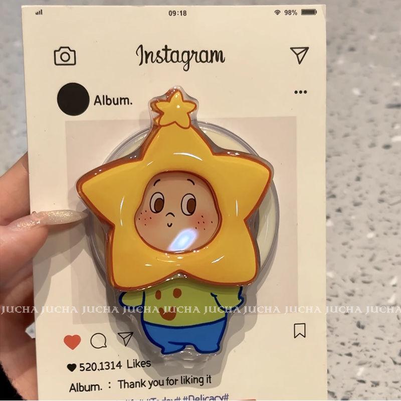 Applicable coffee balloon star person apple 17 mobile phone case cartoon cute iphone16pro niche 15 new 1