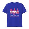 Cute Gnomes Support A Survivor Of Breast Cancer Awareness T Shirt Vintage Washed Casual Breathable Stretched Graphic Versatile