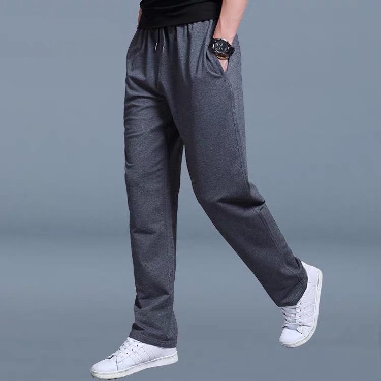 Men's Large Loose Straight Sweatpants - New Spring/Summer Collection