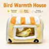 Warm Parrots Hanging Cage Enclosed Sleeping House Portable Small Animal Bed for Parrot Cockatiel