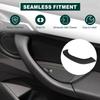 Left/Right Car Inner Interior Door Handle Outer Cover Armrest Panel Pull for BMW X1 F48 F49 2016- X2 F39 2017-
