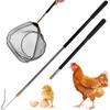 Scalable Chicken Catcher Leg Hook Tool Kit Chicken Net Catcher 58.5 Inch Small Animals Catching Net Suitable for Catching Fish