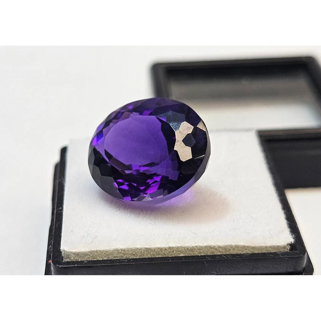 Natural Amethyst Purple Color Oval Cut 10-11 Ct Beautiful Loose Gemstone