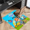 Blippi Printed Absorbent Washable Carpet, Non-Slip Bathroom Mats, Kitchen Rugs, Yoga Mat,Living Room Entrance, Camping Picnic Rugs
