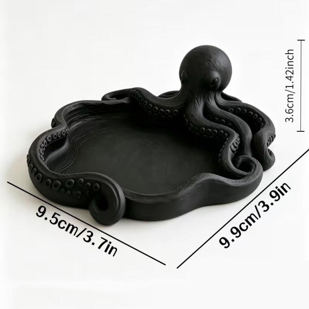 3D Printed Jewelry Storage Tray Creative Necklace Display Plate Bracelets Organizer Gift