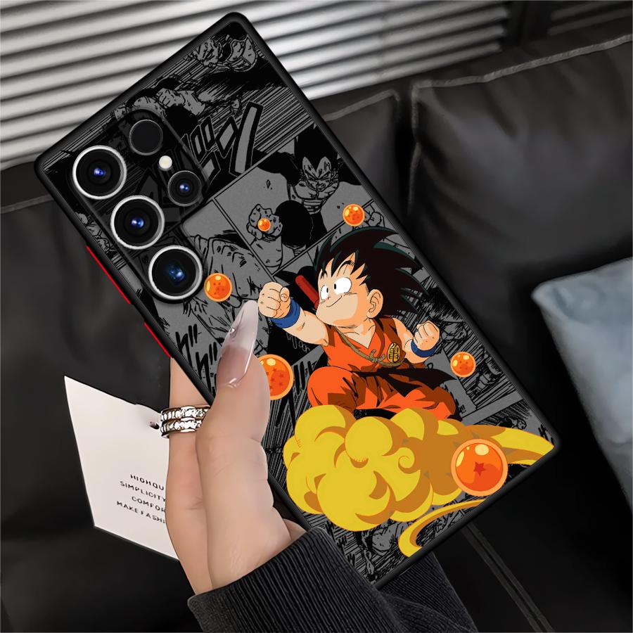 

Case for Samsung Galaxy S22+ S21+ S20+ S22 S21 S25+ S24+ S23+ S20 S25 Ultra S24 Plus S23 FE Funda Back Phone Cover Dragon Ball Galaxy S24 FE