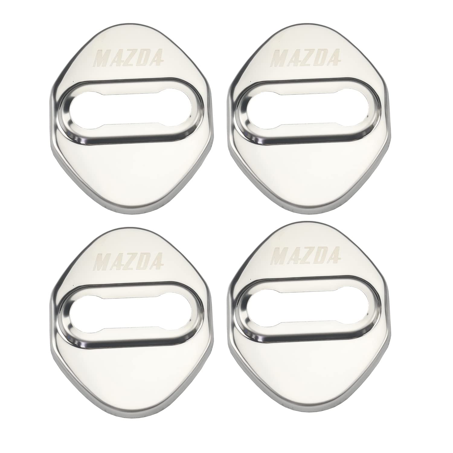 

Haoshilianfa Mazda Car Door Lock Door Striker Cover Dedicated Accessory mazda серебряный