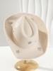 Popular Women's Fashion Light Luxury Top Hat Rhinestone Star Sequined Accessories Elegant Party Party Dance Wear