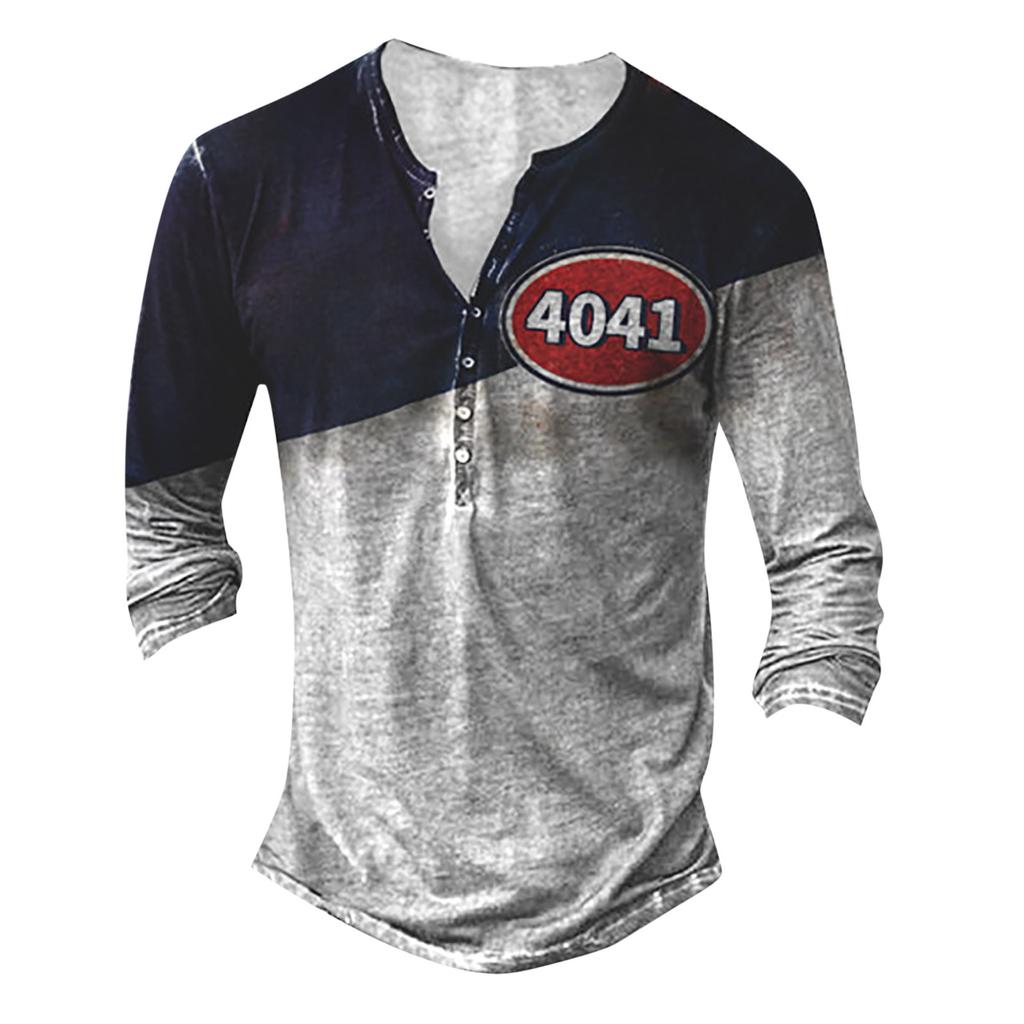 Herr Långärmad Grafisk Och Broderad Mode T-shirt Vår Och Långärmad Tryckt Pullover Sweatshirt