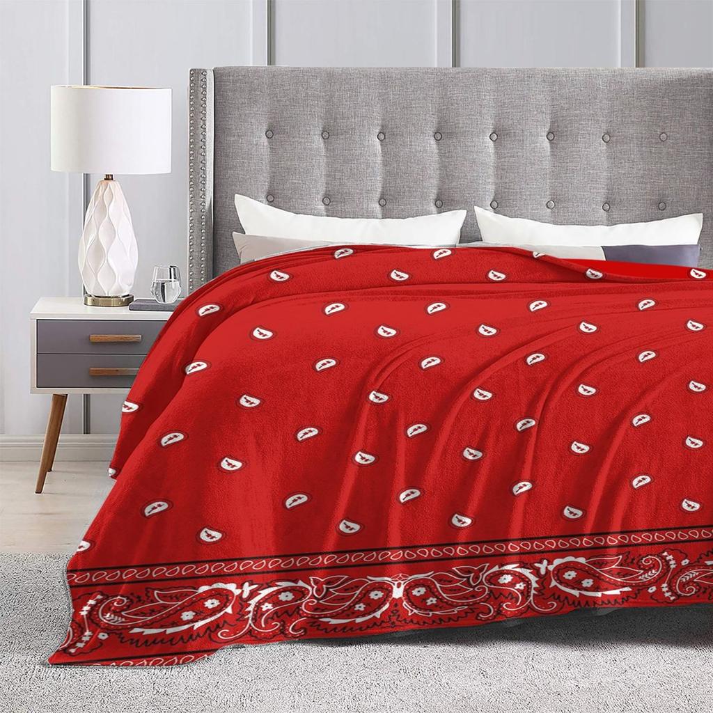 Klassisches Paisley-Bandana Decken Weiche Warme Flanell-Kuscheldecke Bettwäsche für Bett Wohnzimmer Picknick Reisen Zuhause Sofa