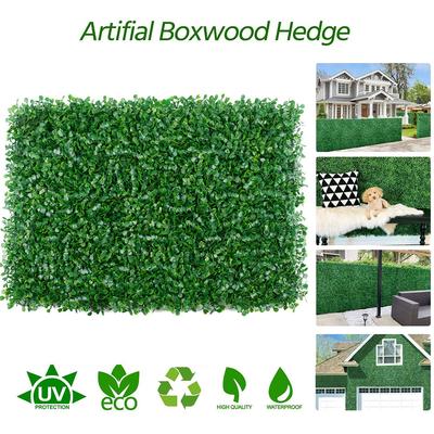 40x60cm Artificial Grass Plant Lawn Panels Wall Fence Home Garden Backdrop Decor