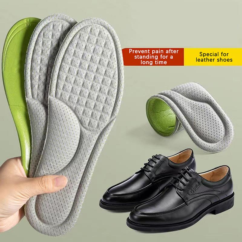 Summer Deodorizing Sports Shoes Insoles, Sweat Absorbing And Breathable Insoles