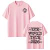 Summer Singer Rosalia Lux Album Tour Print T-shirt  Fashion T-shirt Short-sleeved Casual Cotton Harajuku Comfort T-shirt
