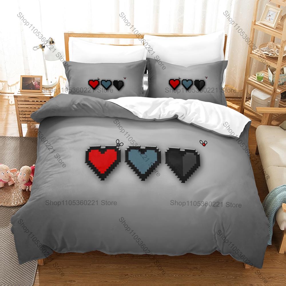 Personality The Binding of Isaac Theme Bedding Set New Duvet Cover Set Home Bedroom Decoration for Gamer Boys Adults