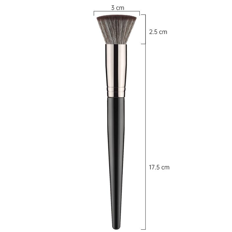 Sickle Contour Brush, Bevel Grooming Brush V-Shape Blush Shadow Powder, Cangzhou Makeup Brush Soft Profile Brush