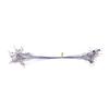 50Pcs 15cm/20cm/25cm High Strength Fishing Wire Leaders Heavy Duty Fishing Stainless Wire Leaders with Swivels and Snaps