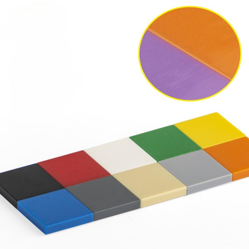 50pcs Small Particle 3068 Tile 2x2 Bricks DIY Building Blocks Compatible Creative Gift Building MOC Blocks Castle Toys