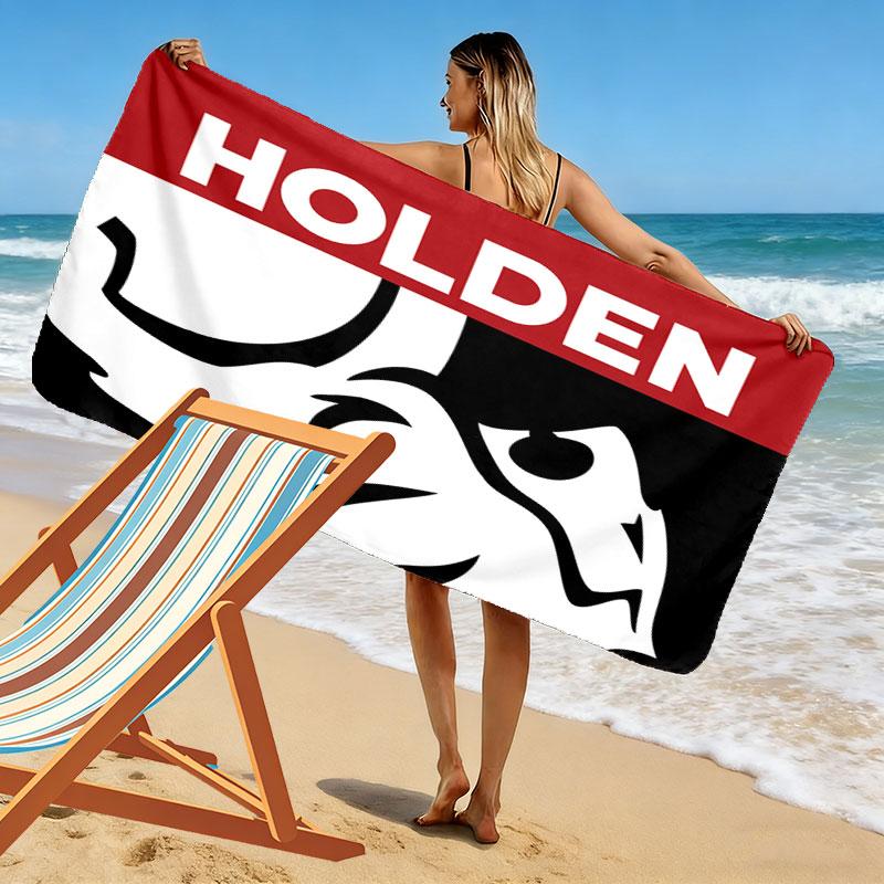 Holden Print Beach Towel, Large Soft Quick Dry Towel for Beach Camping Swimming