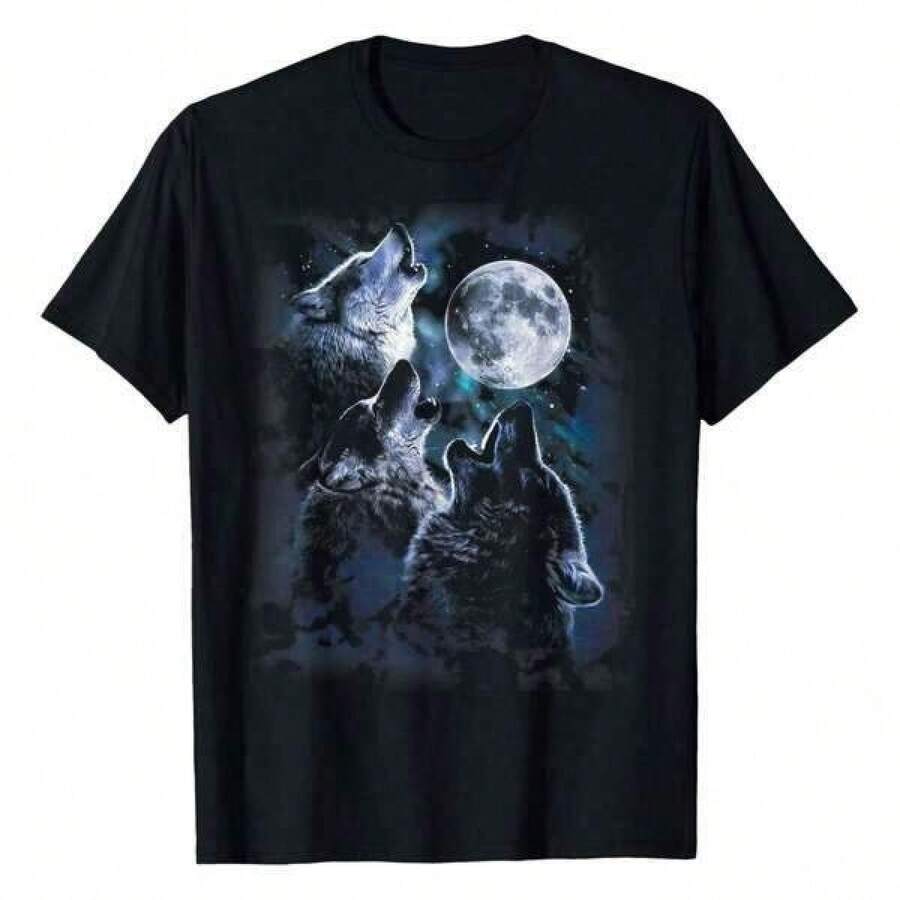 T Shirt Print GraphicCotton Tees Size Plus Cartoon Round Neck Short Sleeve T Shirt Print Graphic 3XL