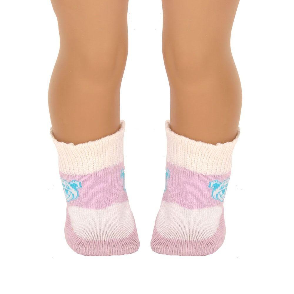 Passend für 18 Zoll/43 cm Miniatur-Sportsocken Mehrfarbig Puppenkleidung Geschenk Puppensocken