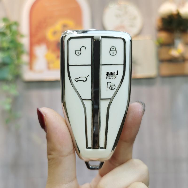 2022 Hongqi H9 Key Case Shell for HS5/HS7/HS9/H7/H5 Models - Unisex