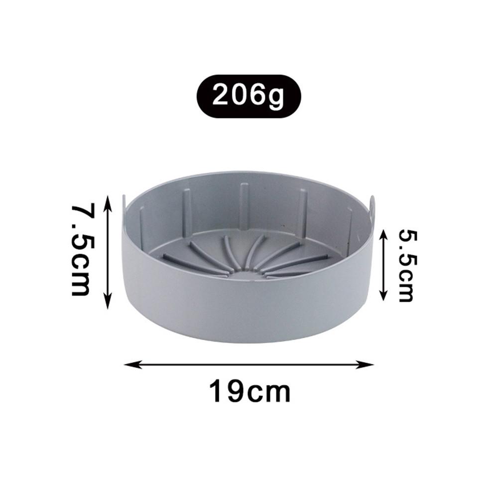 Silicone Air Fryer Pot Square round Airfryers Oven Baking Tray Bread Fried Chicken Pizza Basket Mat Kitchen Accessory