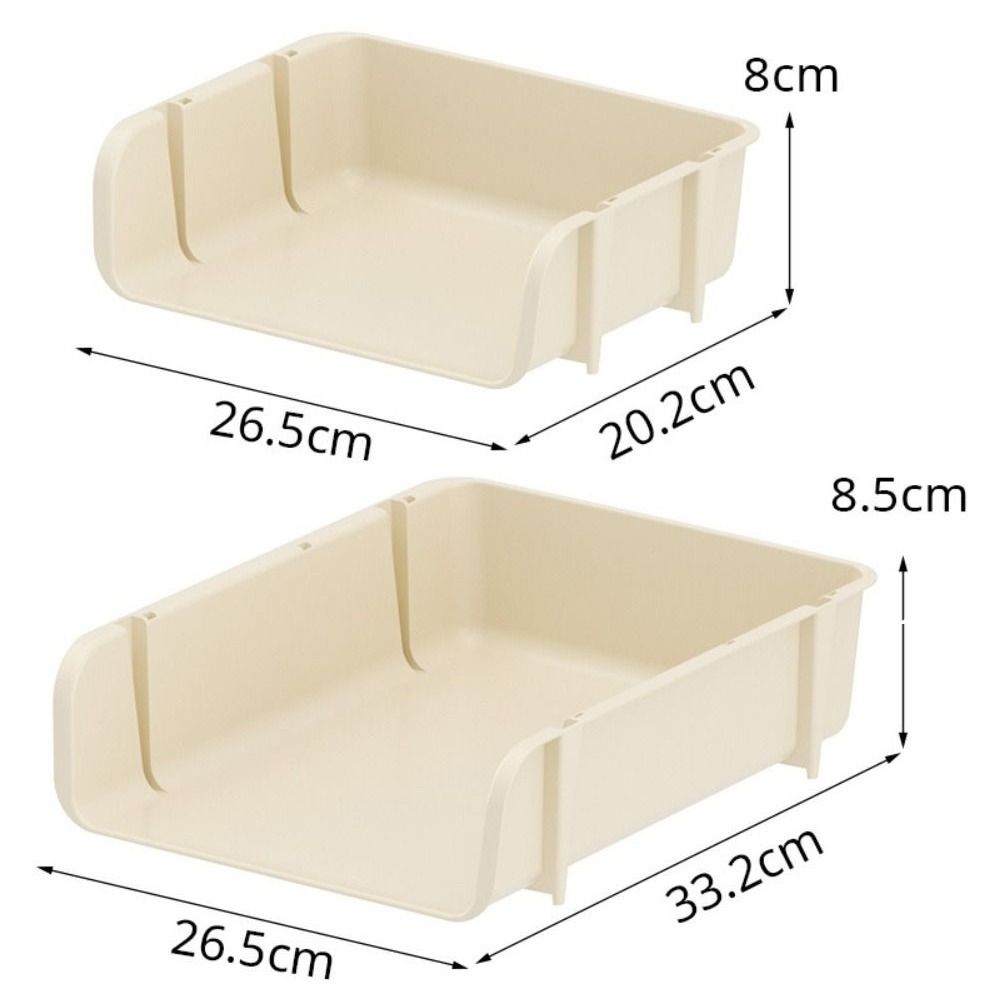 Minimalism A4 File Rack INS Style Desktop Organizer Simple File Storage Tray  Home Office
