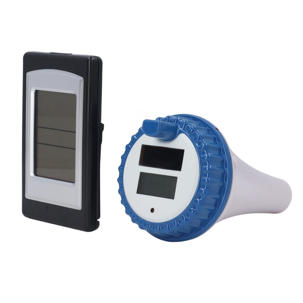 Termometro per Piscina IPX8 Impermeabile Solare Senza Fili Galleggiante Misuratore Temperatura Acqua Piscina per
