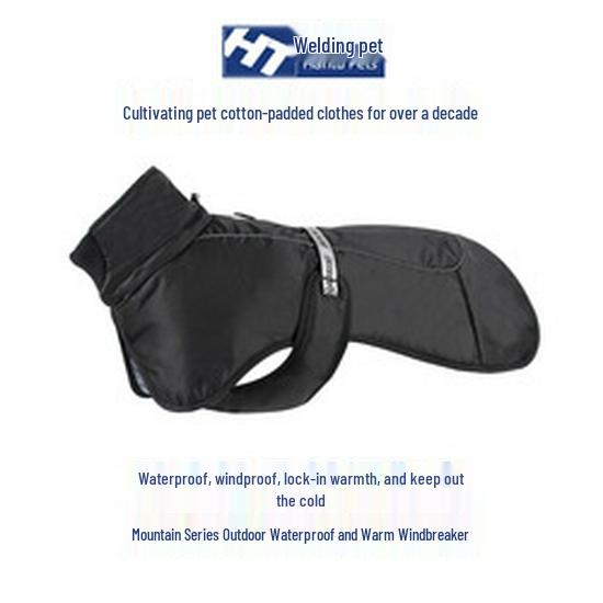 Multicolor Autumn & Winter Dog Jacket - Warm, Cold-Proof, Thickened Cotton