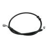 2Pcs Black 300mm To 2200mm 28° 10mm Motorcycle Hydraulic Reinforced Brake Clutch Oil Hose Line Pipe For ATV Dirt Pit Racing Bike