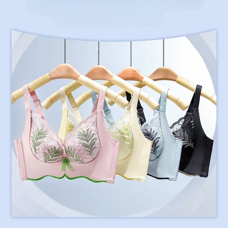 Adjustable Bra Sensational Inner Cup Lace Underwear Gathering Anti-Sagging Bra