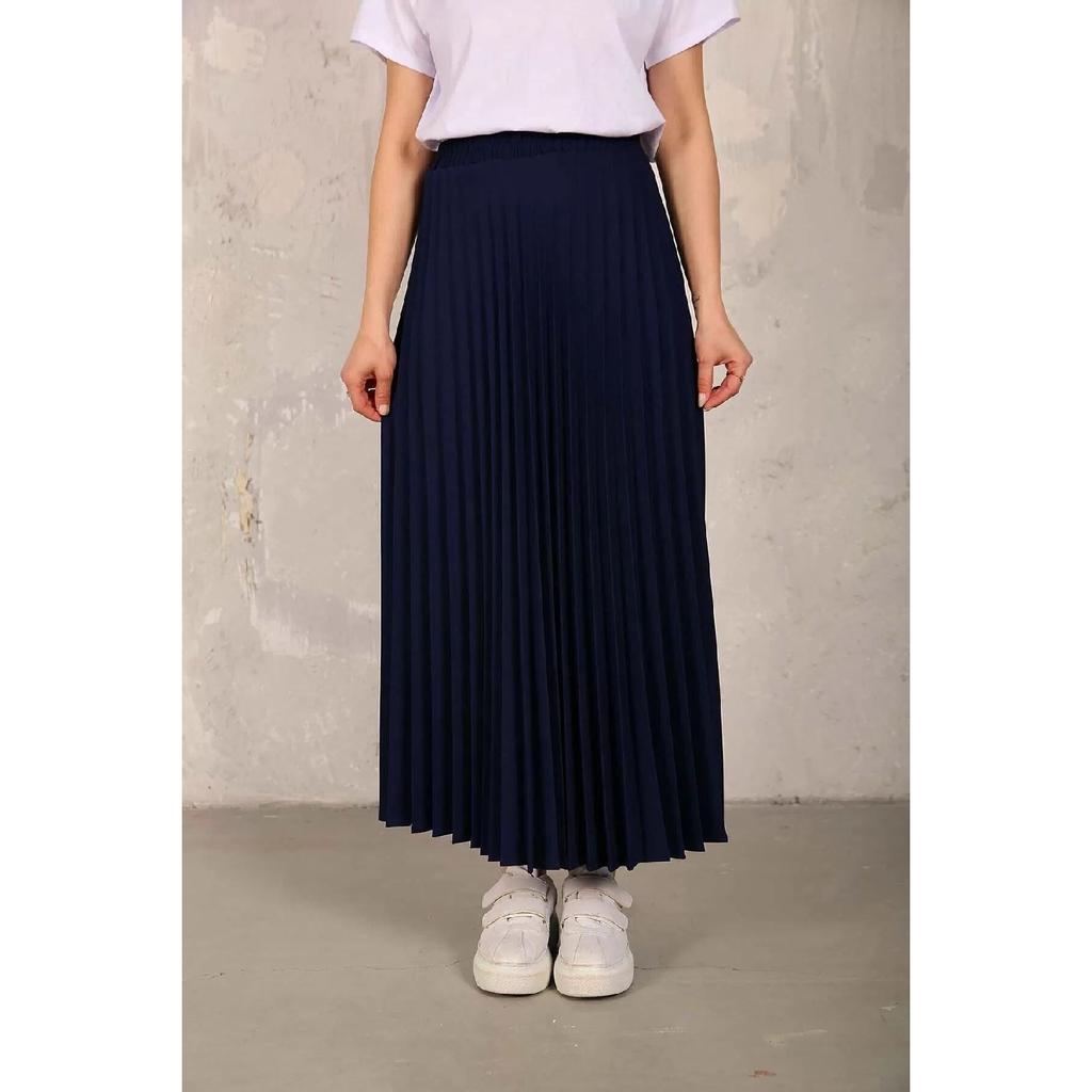 Fusta plisata 32-9001 Gri