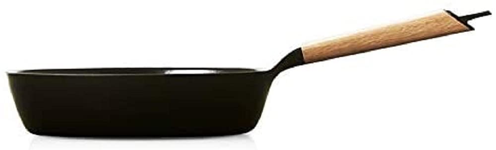 

Vermicular Сковорода, 24 см глубокая, дуб, подходит для газовых и индукционных плит, чугунная эмалированная, FP24-OK