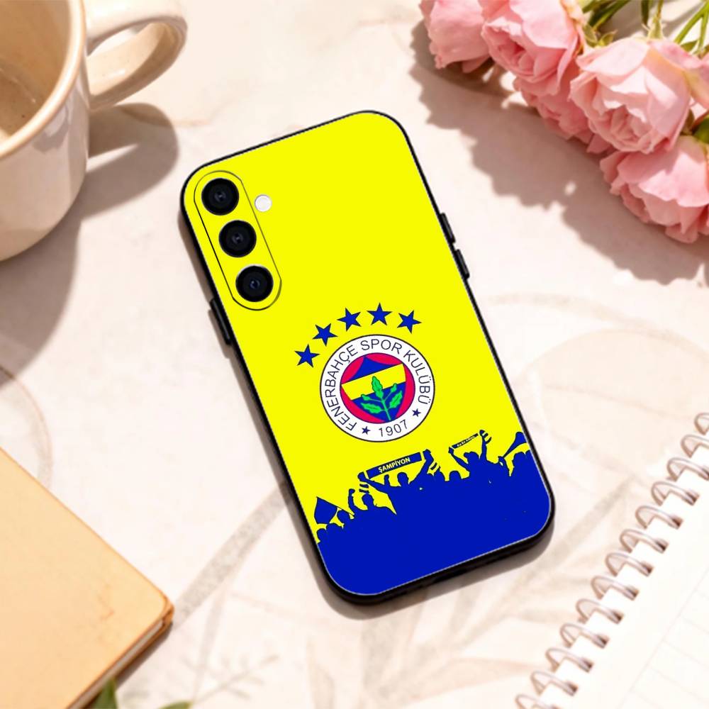 

1pc T-Turkey F-Fenerbahce-E COOL phone Case For Samsung Galaxy A73,A72,A71,A70,A53,A52,A51,Others Soft Black Shell Samsung a71 5g