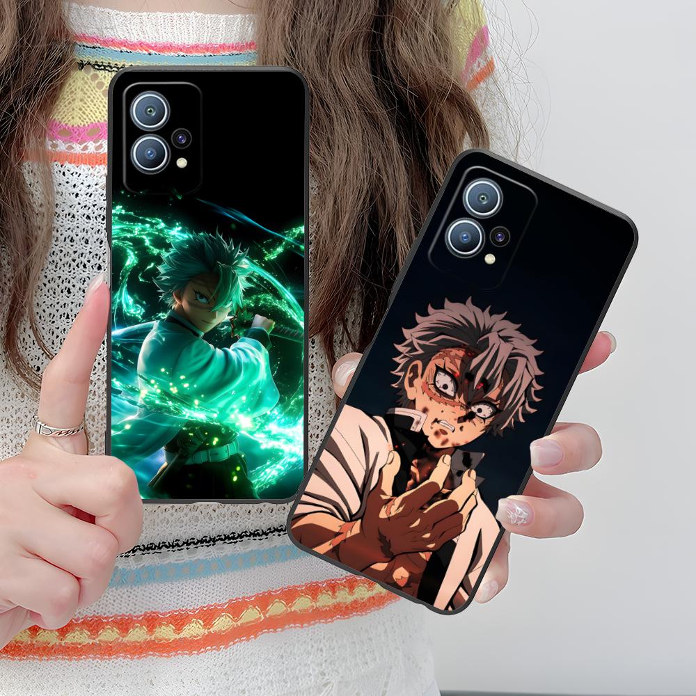 Demon Slayer Sanemi Phone Case for Huawei P60 P50 P40 P30 P20 P10 P9 P8 Pro Lite Plus Colour Printing Protective Pretty Luxury